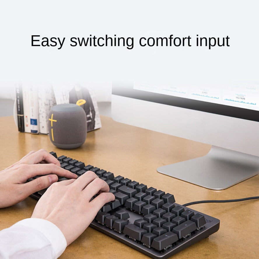 Logitech K845 Wired Mechanical Keyboard — Backlit Aluminum Gaming Keyboard