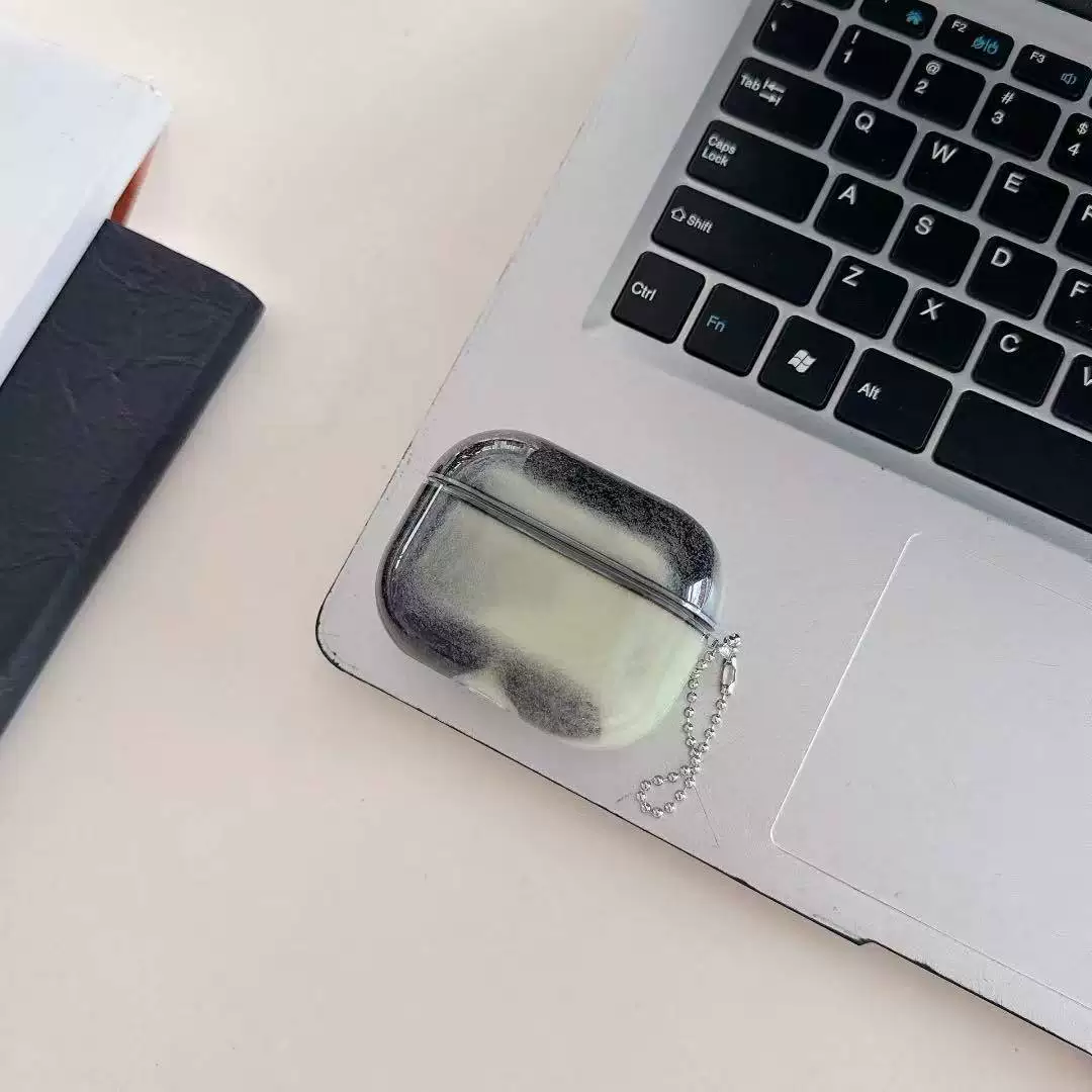 Luminous Flowing Sand AirPods Case — Fluorescent Glow Protective Cover