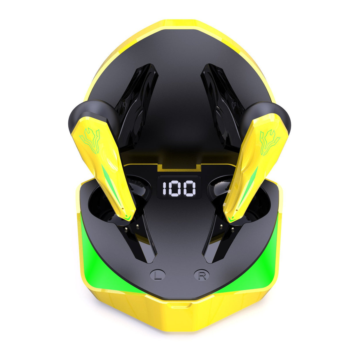 Wireless Bluetooth Gaming Headset — True Wireless Binaural with Long Battery Life