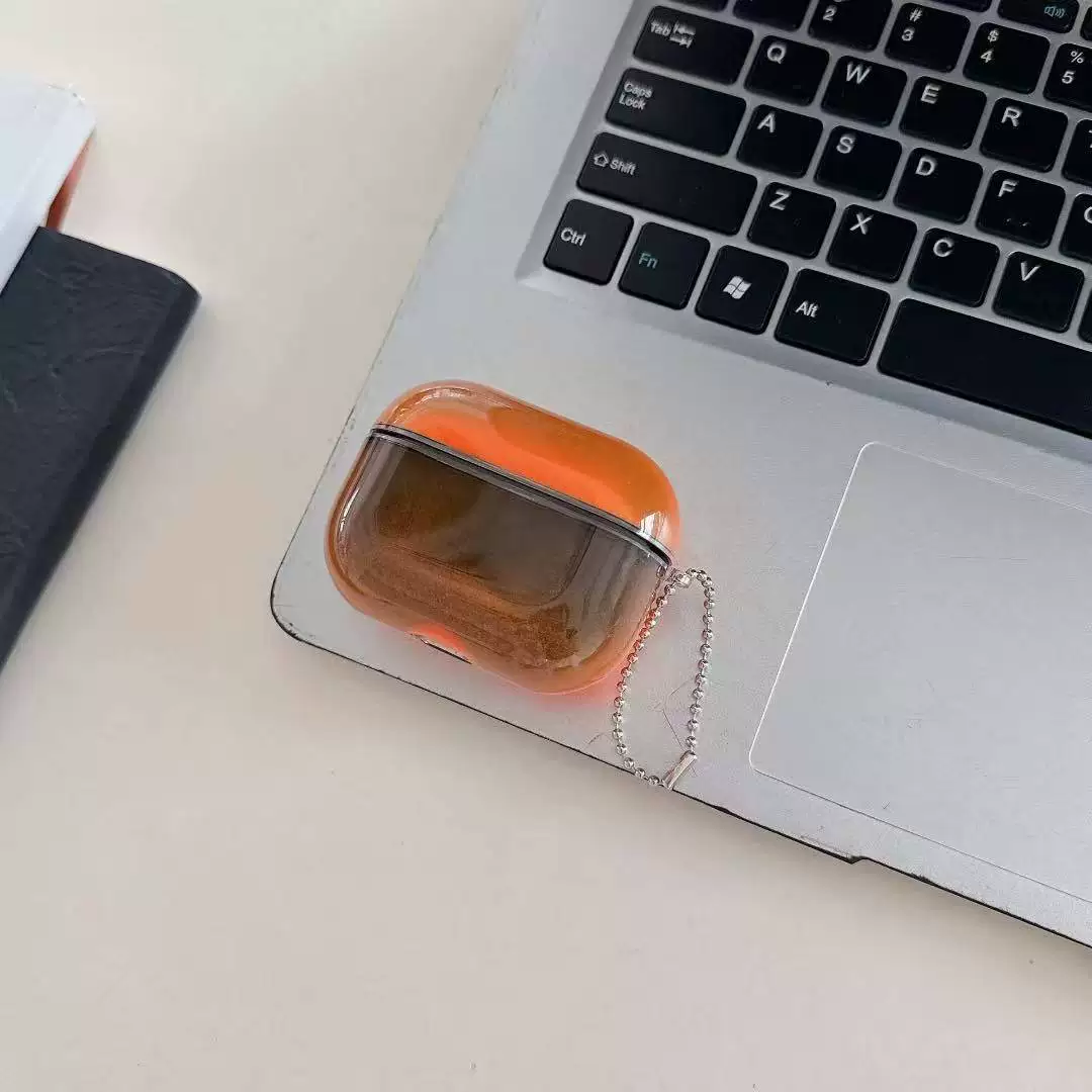 Luminous Flowing Sand AirPods Case — Fluorescent Glow Protective Cover