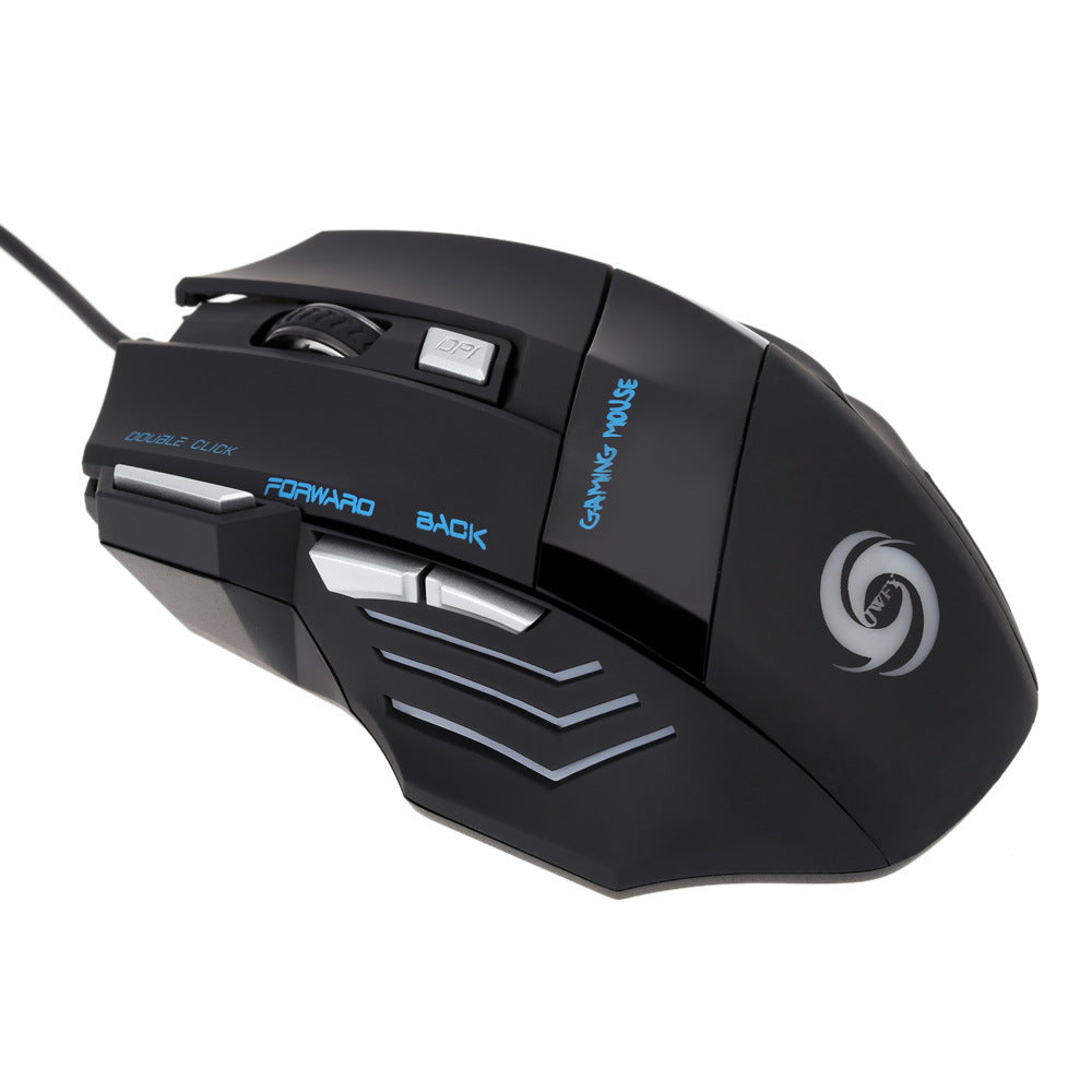 A868 RGB 7D Wired Gaming Mouse — Fire Key & Multi-Color LED (Bundle Option)