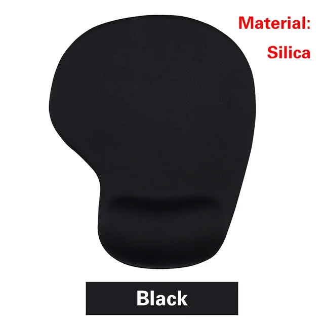 Gel Wrist Rest Mouse Pad — Anti-Slip Gaming & Desk Setup Accessory
