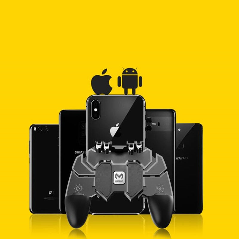 AK66 Mobile Gaming Trigger Controller — Joystick & Fire Button Gamepad for Phone Shooters