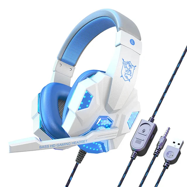 Wired Gaming Earphones — Over-Ear Esports Headphones for PC & Laptop