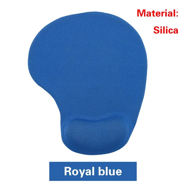 Gel Wrist Rest Mouse Pad — Anti-Slip Gaming & Desk Setup Accessory