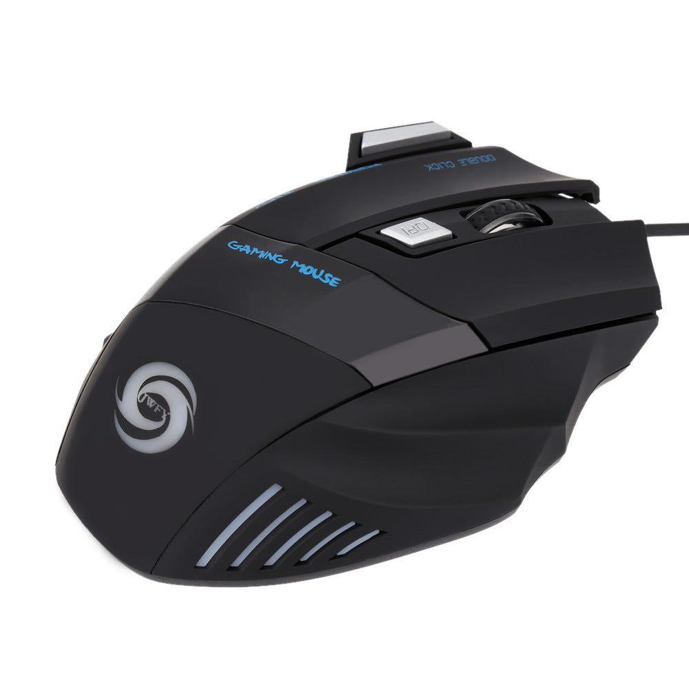 A868 RGB 7D Wired Gaming Mouse — Fire Key & Multi-Color LED (Bundle Option)