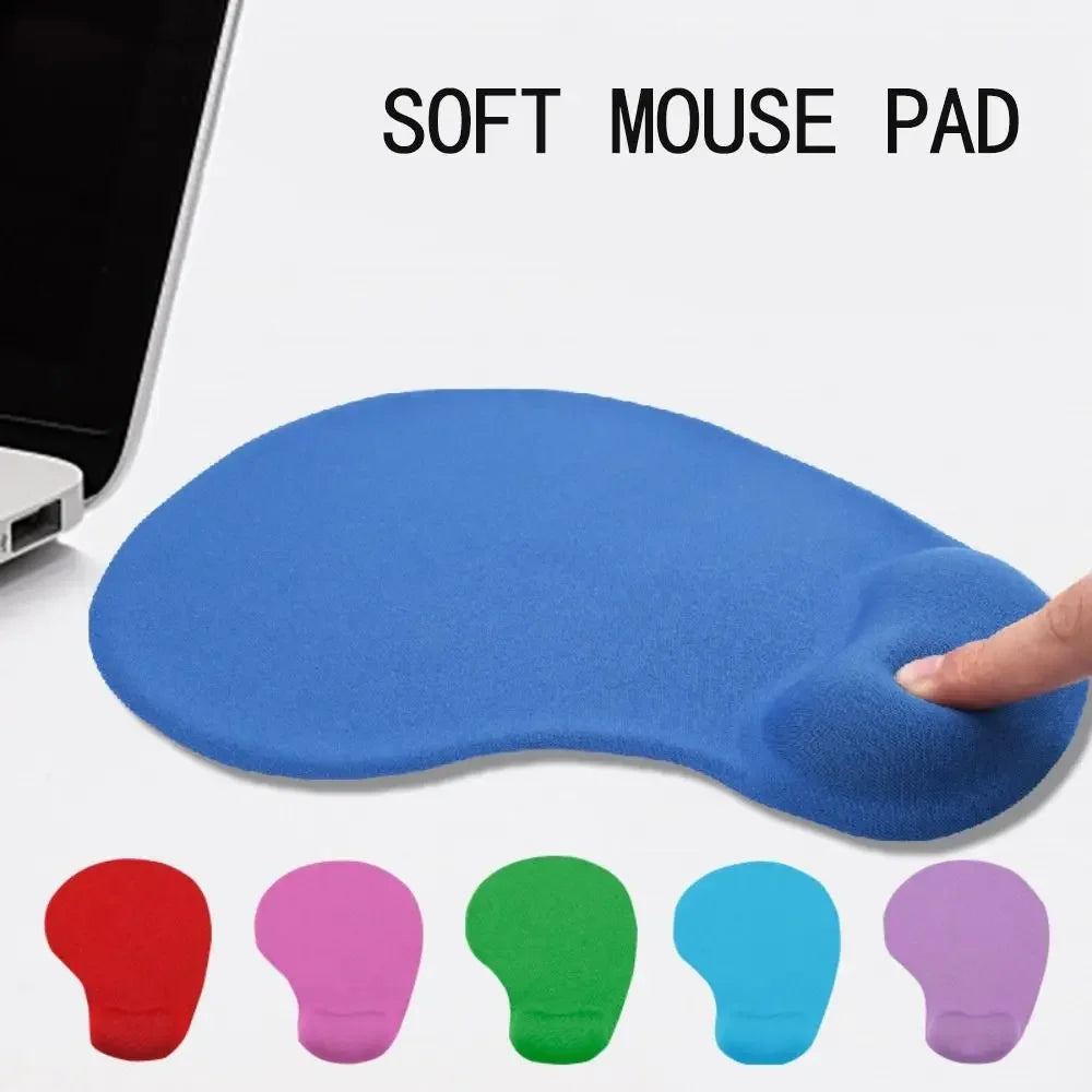 Gel Wrist Rest Mouse Pad — Anti-Slip Gaming & Desk Setup Accessory