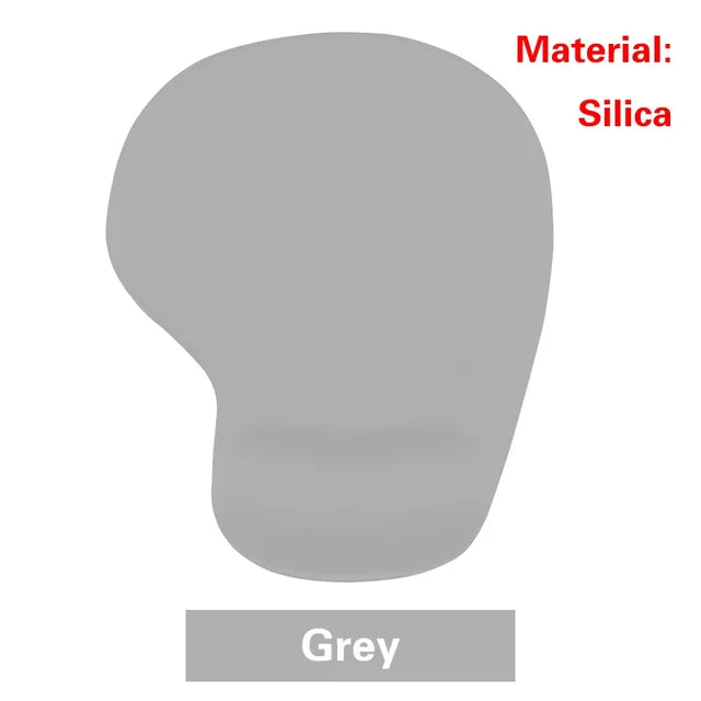 Gel Wrist Rest Mouse Pad — Anti-Slip Gaming & Desk Setup Accessory