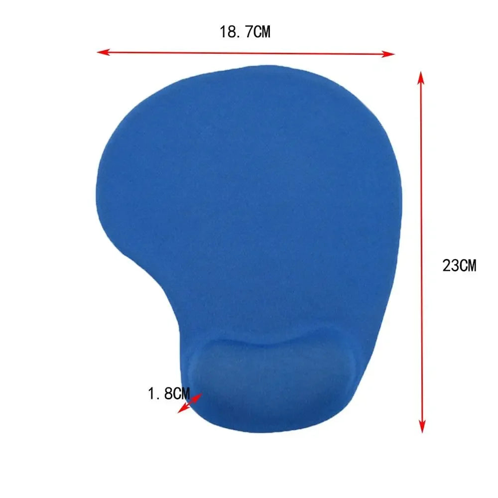 Gel Wrist Rest Mouse Pad — Anti-Slip Gaming & Desk Setup Accessory