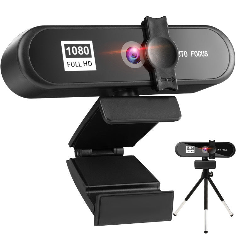 4K Auto Focus Webcam — 1080p/2K/8K USB Streaming Camera for PC & Live Streaming