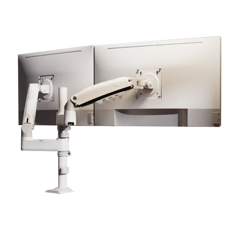 Dual Monitor Stand — Adjustable Swivel Rotating Arm for Two Screens
