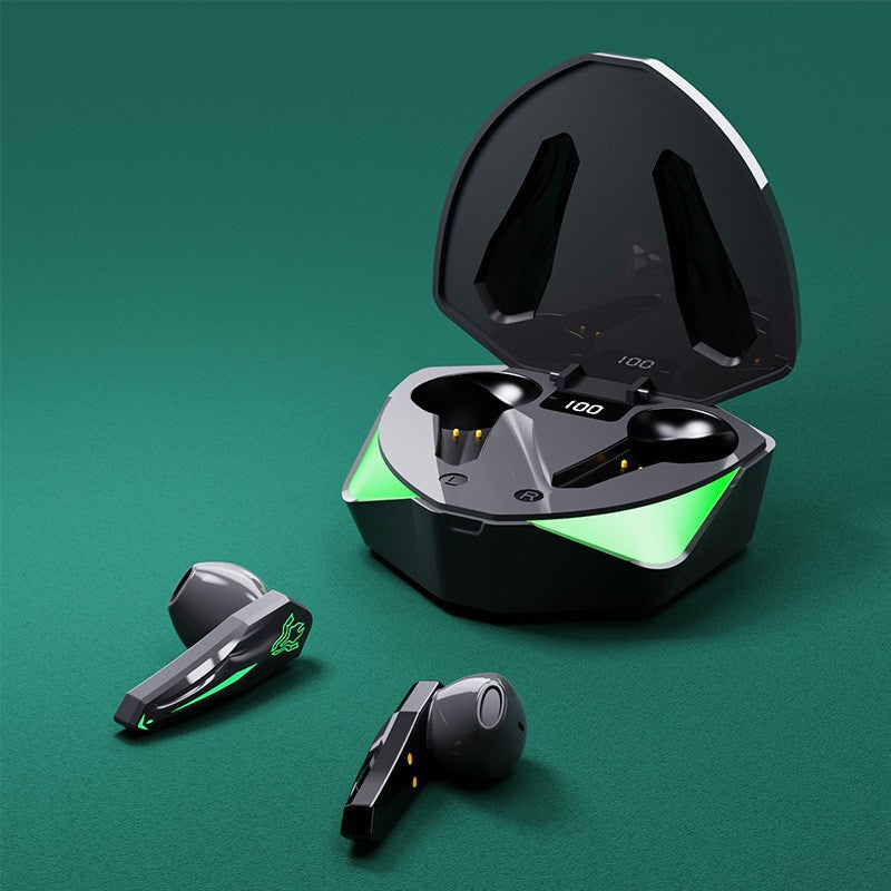 Wireless Bluetooth Gaming Headset — True Wireless Binaural with Long Battery Life