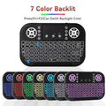 N8 Air Mini Wireless Keyboard & Flying Mouse — RGB Backlit Smart TV Remote