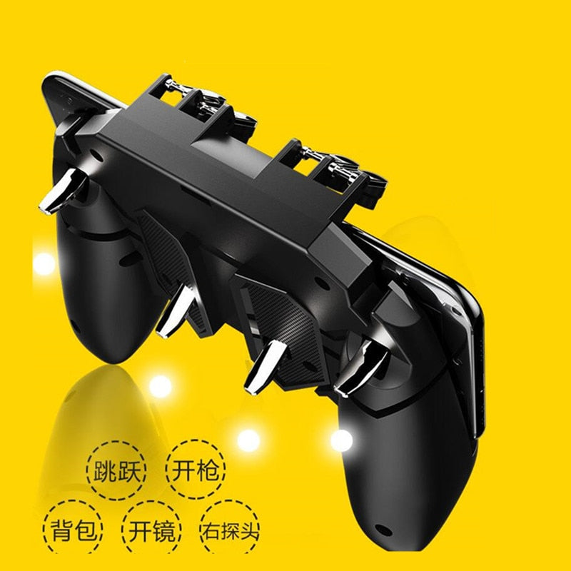 AK66 Mobile Gaming Trigger Controller — Joystick & Fire Button Gamepad for Phone Shooters