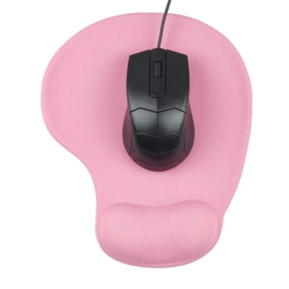 Gel Wrist Rest Mouse Pad — Anti-Slip Gaming & Desk Setup Accessory