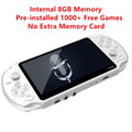 Handheld Retro Game Console — 5.1" Dual Joystick with 1000 Games & TV Output