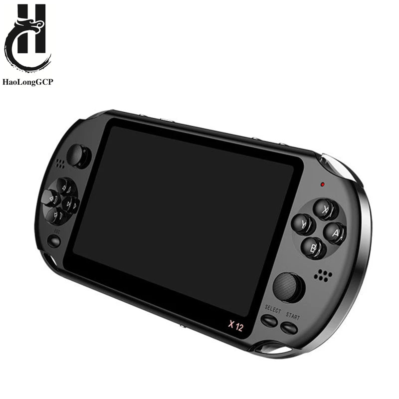 Handheld Retro Game Console — 5.1" Dual Joystick with 1000 Games & TV Output