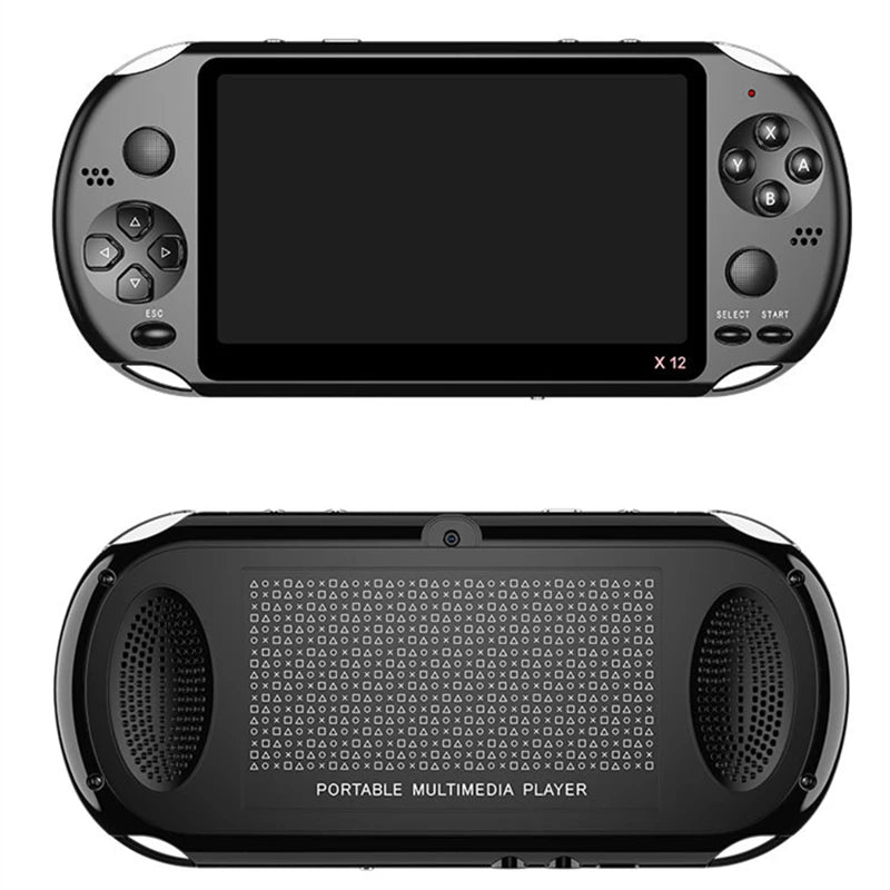 Handheld Retro Game Console — 5.1" Dual Joystick with 1000 Games & TV Output